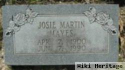 Josie Martin Mayes