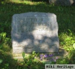 Juliette R. Hopkins