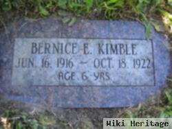 Bernice Ellen Kimble