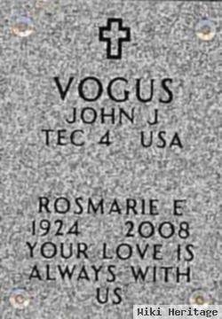 John J Vogus, Sr