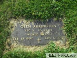 Olen T Arrington