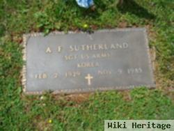 Alfred Frank Sutherland