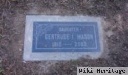 Gertrude I Mason