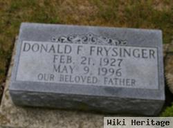 Donald F Frysinger