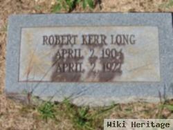 Robert Kerr Long