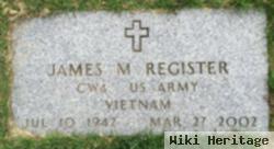 James M "mickey" Register