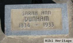 Sarah Ann Dunham