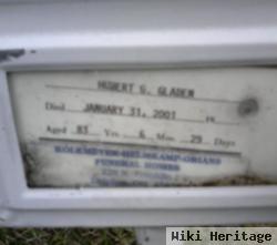 Hubert George "hubie" Gladen