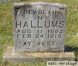 Beulah Martha Hallums