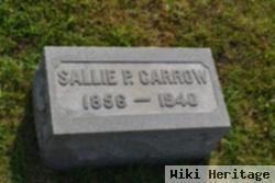 Sarah Parker "sallie" Prettyman Carrow