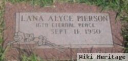 Lana Alyce Pierson