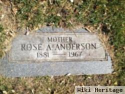 Rose A Anderson