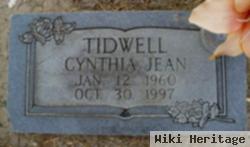 Cynthia Jean Tidwell