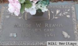 Maude W Reavis