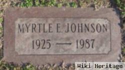 Myrtle E. Johnson