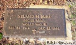 Neland H Burt