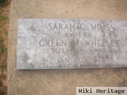 Sarah C. Mims Wheeler