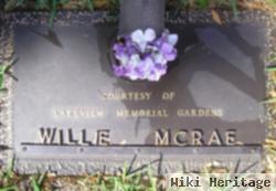 Willie Mcrae