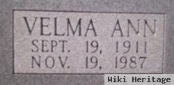 Velma Ann Hiler Mcgraw