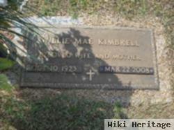 Willie Mae Hollaway Kimbrell