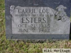 Carrie Lou Esters