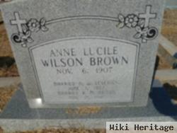 Anne Lucille Wilson Brown