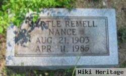 Myrtle Remell Nance