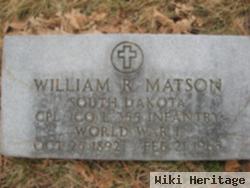 William Reginald "bill" Matson