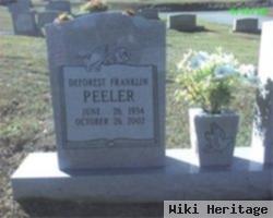 Deforest Franklin "pete" Peeler