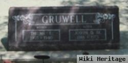 Joseph Donald Gruwell, Sr