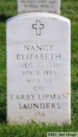 Nancy Elizabeth Saunders