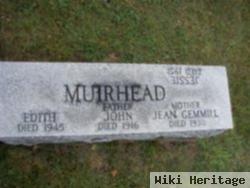 Edith Muirhead