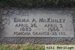 Emma A Mckinley