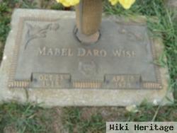 Mabel Daro Wise
