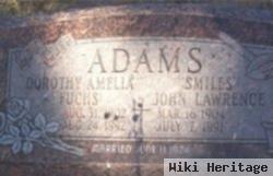 John Lawrence "smiles" Adams