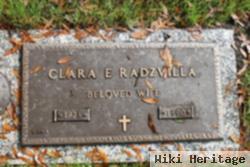 Clara E Radzvilla