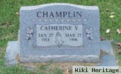 Catherine Yvonne Champlin