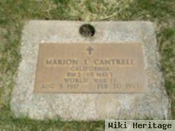 Marion L Cantrell