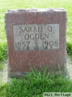 Sarah Olive Simon Ogden