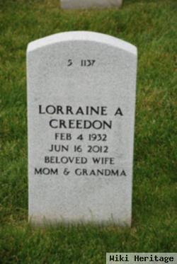 Lorraine A Creedon