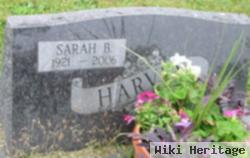 Sarah B. Raven Harvey