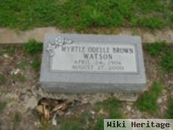 Myrtle Odelle Brown Watson