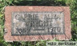 Carrie Alma Wright