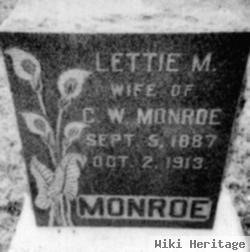 Lettie May Hollingsworth Monroe