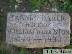 Fannie Baker Woolston