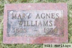 Mary Agnes "aggie" Runnells Williams