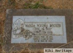 Wanda Wyoma Bates Decker