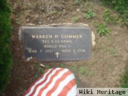 Warren H Gommer