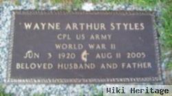 Wayne Arthur Styles