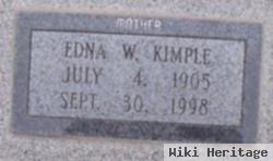 Edna W Kimple